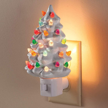 Christmas Tree Night Light & Bedside Lamp