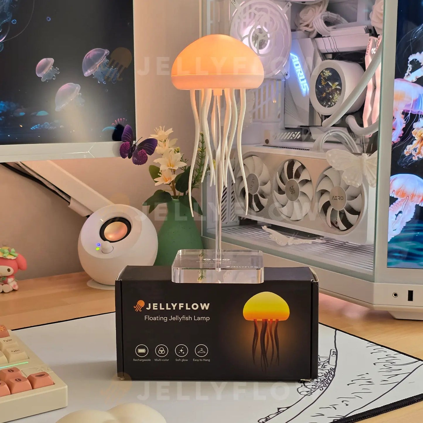 Floating Jellyfish Lamp