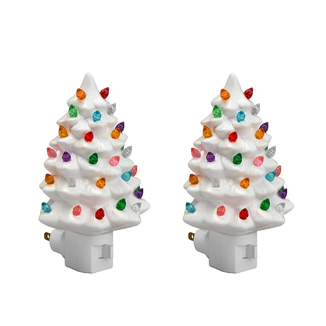 Christmas Tree Night Light & Bedside Lamp