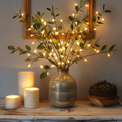 Fairy Light Olive Branch