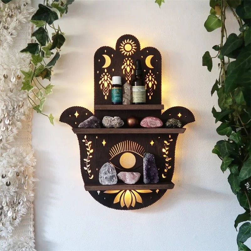 Enchanted Hamsa Shelf